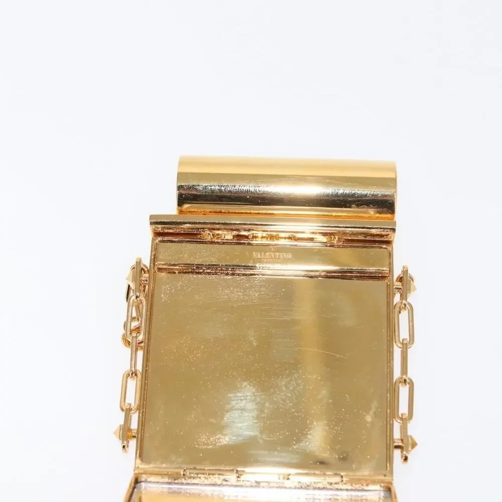 Valentino Metal Lipstick Holder Cosmetic Pouch Pink